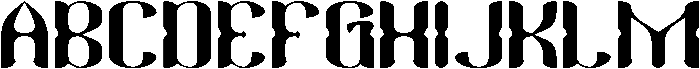 KING AND QUEEN otf (400) Font UPPERCASE
