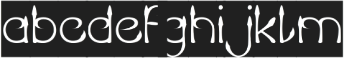 KING OF PIRATE-Inverse otf (400) Font LOWERCASE
