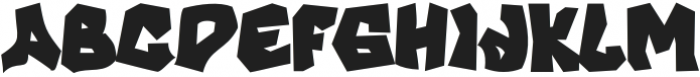 KINGER Bold otf (700) Font LOWERCASE