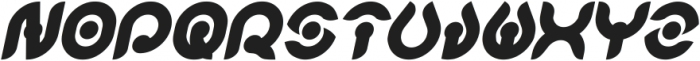 KIOSHIMA Bold Italic otf (700) Font UPPERCASE