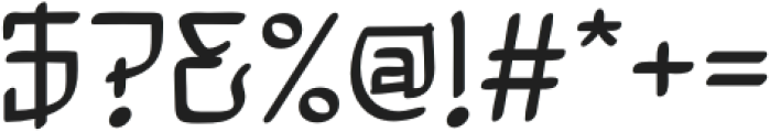 KIRAME-Regular otf (400) Font OTHER CHARS