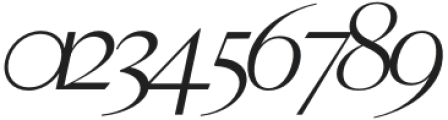 KITON Italic otf (400) Font OTHER CHARS