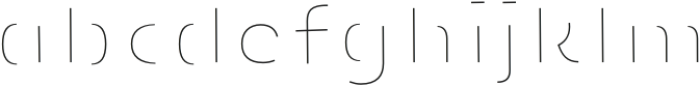 Kiara Black Regular XLayer otf (900) Font LOWERCASE