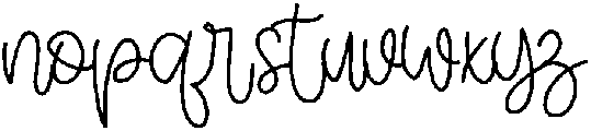 Kiara-Regular otf (400) Font LOWERCASE
