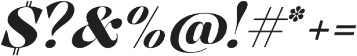 Kiaro Bold italic otf (700) Font OTHER CHARS