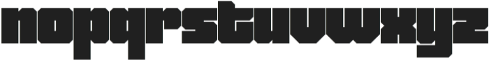 Kibrom Regular otf (400) Font LOWERCASE