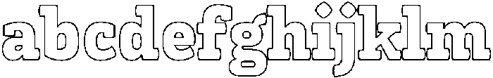 Kibtah Arabic Outline otf (400) FONT