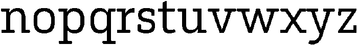 Kibtah Arabic Regular otf (400) Font LOWERCASE