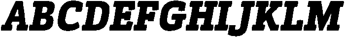 Kibtah Black Italic otf (900) Font UPPERCASE