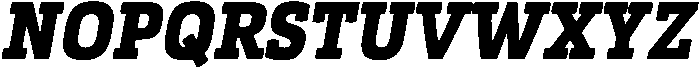 Kibtah Black Italic otf (900) Font UPPERCASE