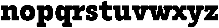 Kibtah Black otf (900) Font LOWERCASE