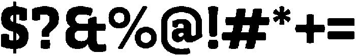 Kibtah ExtraBold otf (700) Font OTHER CHARS