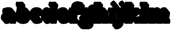 Kibtah Extrude Italic otf (400) FONT