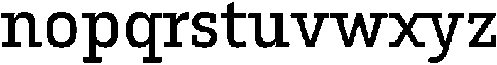 Kibtah Medium otf (500) Font LOWERCASE