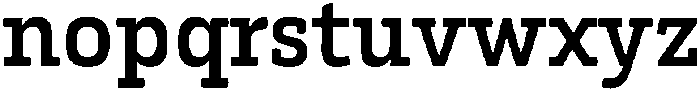 Kibtah SemiBold otf (600) Font LOWERCASE