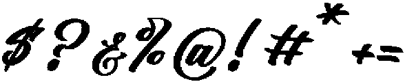 Kickballs United otf (400) Font OTHER CHARS