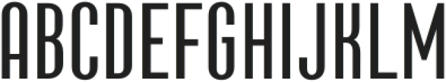 Kicktype Light otf (300) Font UPPERCASE