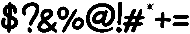 Kiddo Regular otf (400) Font OTHER CHARS