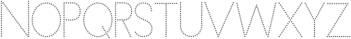 Kiddos Learning Dotted Font otf (400) Font UPPERCASE