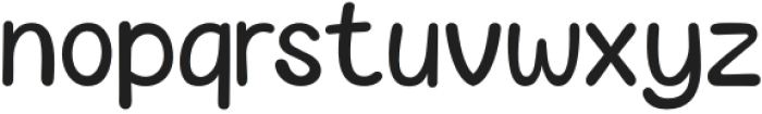 Kiddy Mello Regular otf (400) Font LOWERCASE