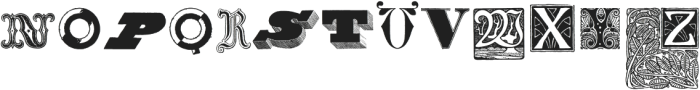 Kidnapped At Old Times 28 ttf (400) Font LOWERCASE
