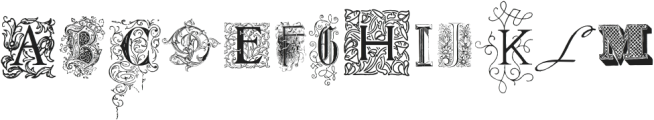 Kidnapped At Old Times 32 ttf (400) Font UPPERCASE