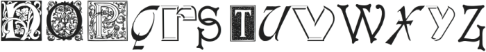 Kidnapped At Old Times 6 ttf (400) Font LOWERCASE