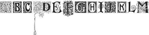 Kidnapped At Old Times 7 ttf (400) Font UPPERCASE