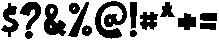 Kidoold Bold otf (700) Font OTHER CHARS
