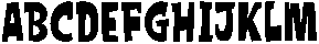 Kidoold Bold otf (700) Font UPPERCASE