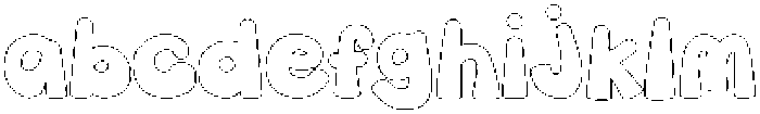Kidpop Outline otf (400) FONT