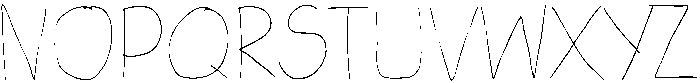 Kids Regular otf (400) Font UPPERCASE