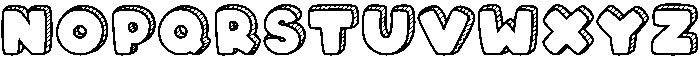 Kids Regular otf (400) Font LOWERCASE