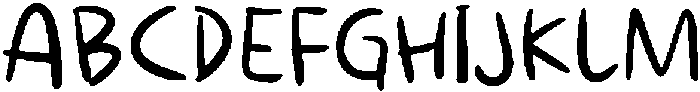 Kids Spidol Regular otf (400) Font UPPERCASE