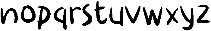 Kids Spidol Regular otf (400) Font LOWERCASE