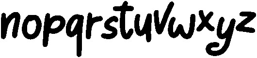 KidsToys Regular otf (400) Font LOWERCASE