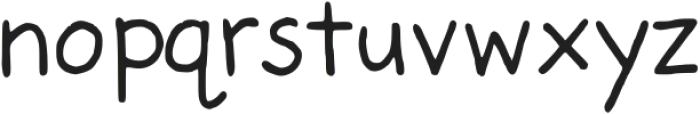Kidscrayon otf (400) Font LOWERCASE