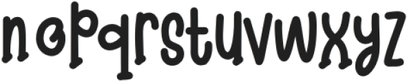 Kidz Medium otf (500) Font LOWERCASE