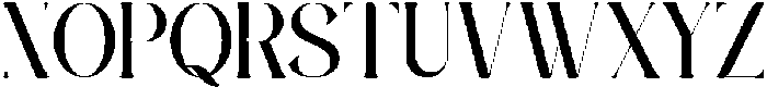 Kieda Regular otf (400) Font UPPERCASE