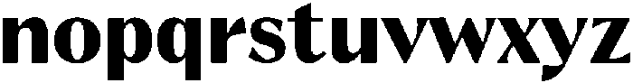 Kifah Black otf (900) Font LOWERCASE