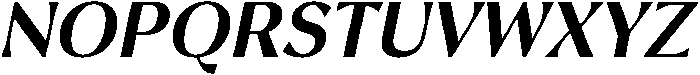Kifah Bold Italic otf (700) Font UPPERCASE