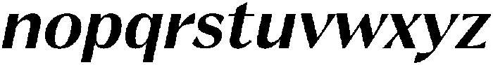 Kifah Bold Italic otf (700) Font LOWERCASE