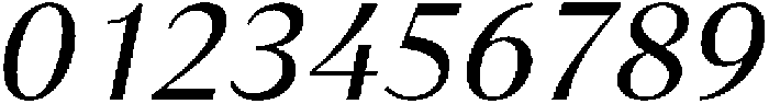 Kifah Italic otf (400) Font OTHER CHARS