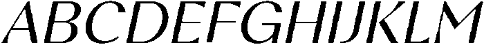 Kifah Italic otf (400) Font UPPERCASE