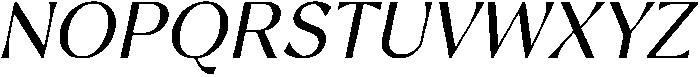 Kifah Italic otf (400) Font UPPERCASE