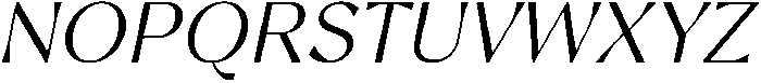 Kifah Light Italic otf (300) Font UPPERCASE