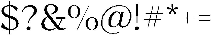 Kifah Light otf (300) Font OTHER CHARS