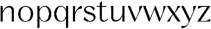 Kifah Light otf (300) Font LOWERCASE