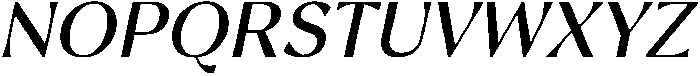 Kifah Medium Italic otf (500) Font UPPERCASE