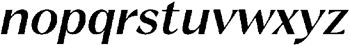 Kifah SemiBold Italic otf (600) Font LOWERCASE